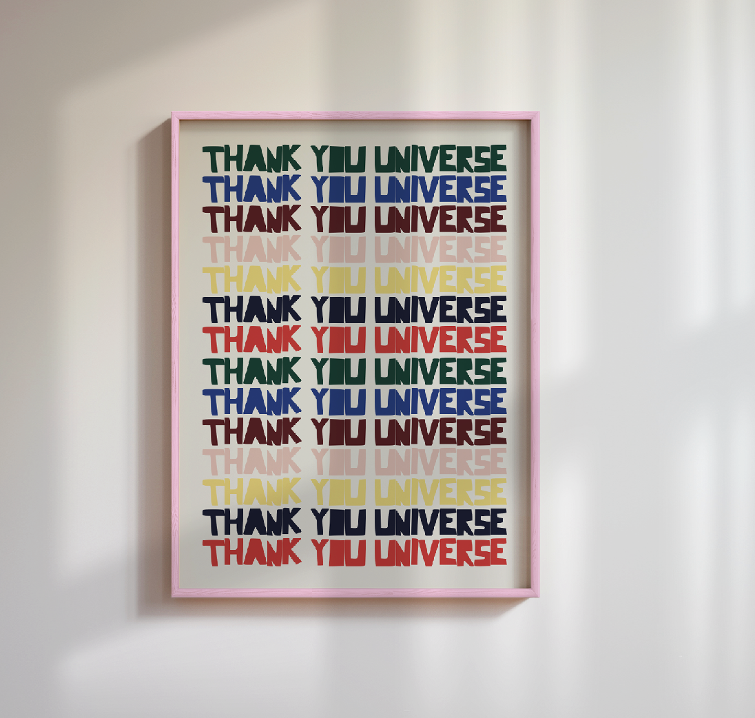 Thank you Universe