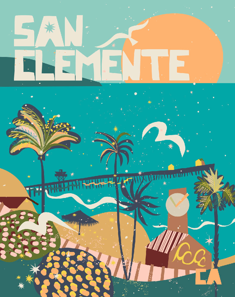 Art Work San Clemente part 2 - 16"x20"