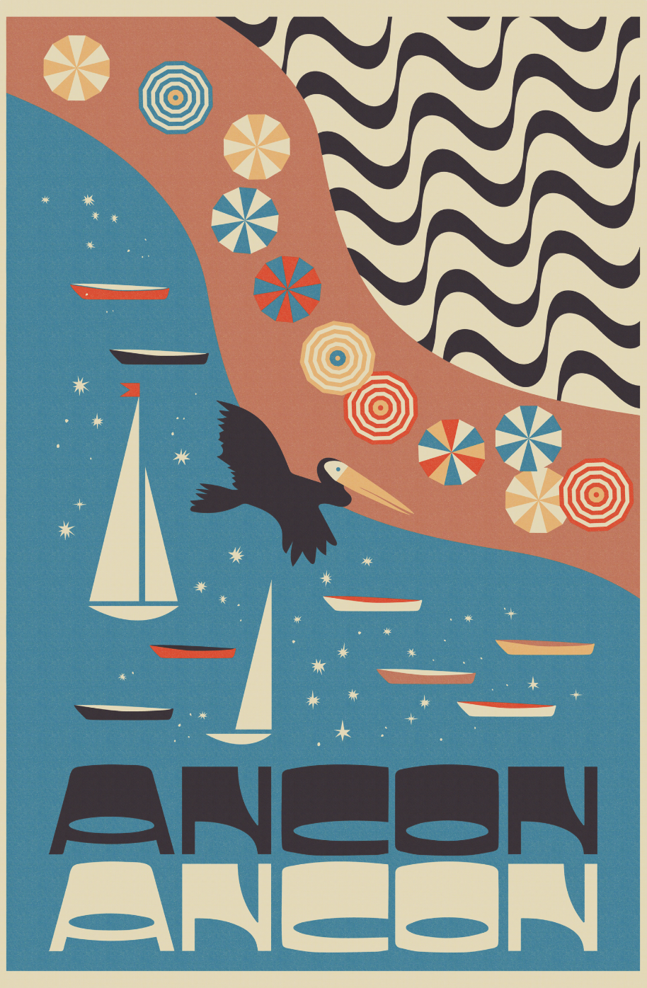 Shop Ancon Ancon | Peruvian Beach Town Art Print | Yes, Sea Studio