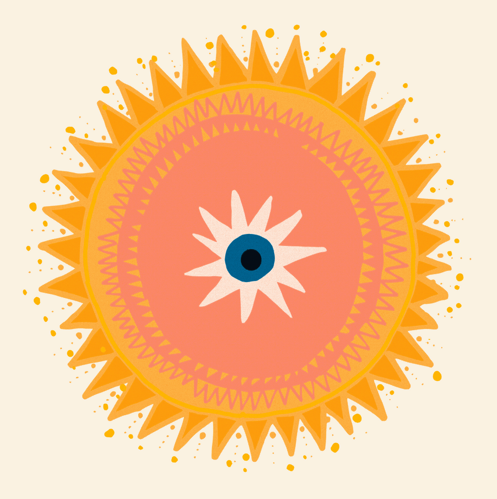 Sun Eye Sea